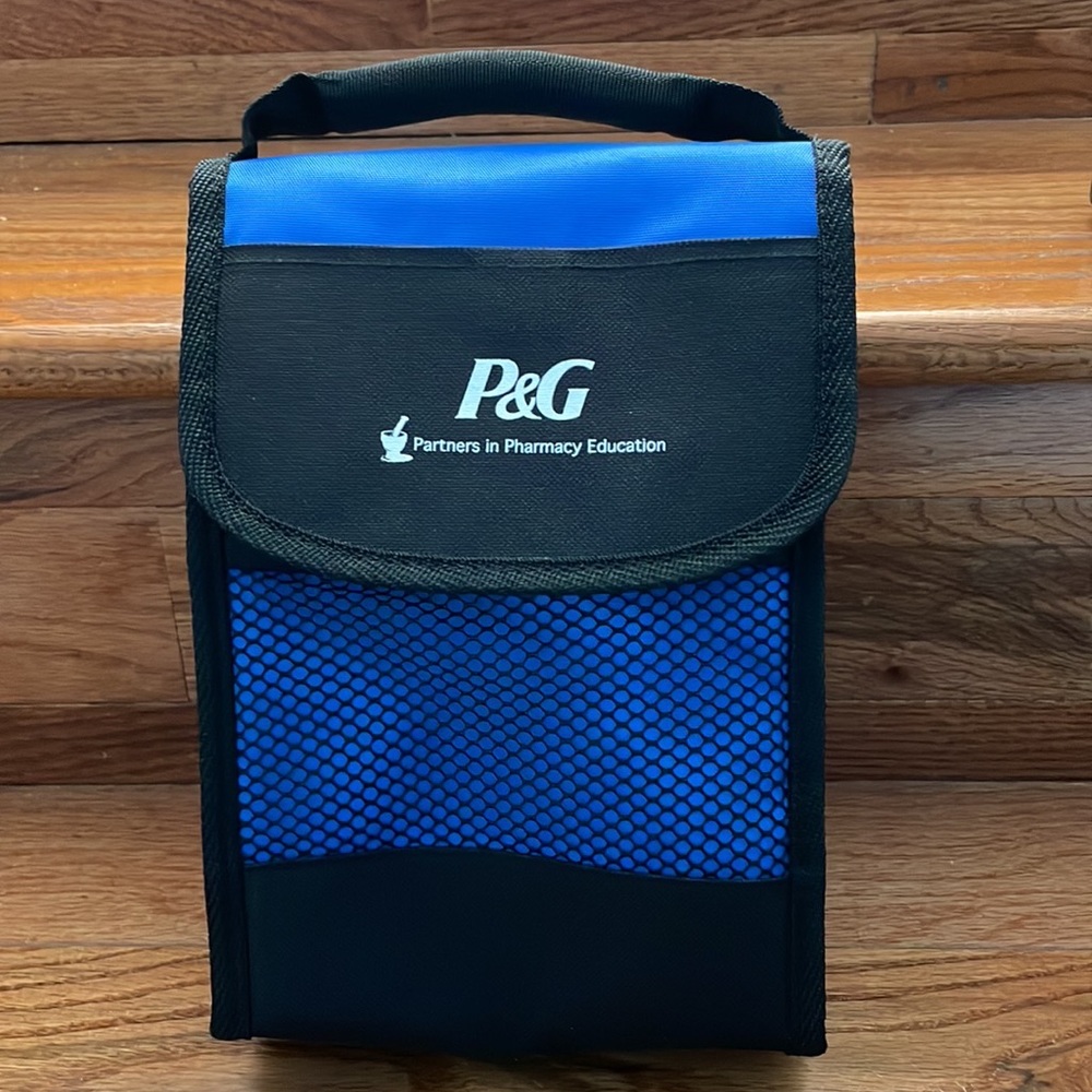 P&G Mini Lunch Box, Blue & Black